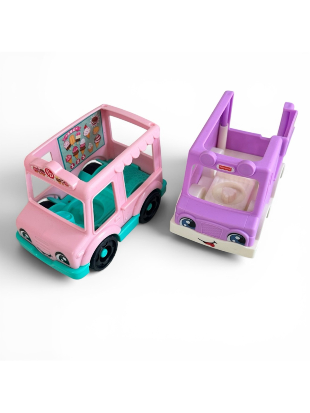 Fisher-Price Ice cream trucks set of two